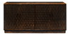 Scrubboard Front Sideboard  Ebony, by Sarreid, 1'5" length x 5'11" width x 2'10" height thumbnail 2