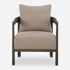 Sienna Sand Fabric Accent Chair, by Uttermost, 27" width x 28.5" height x 29" depth thumbnail 1