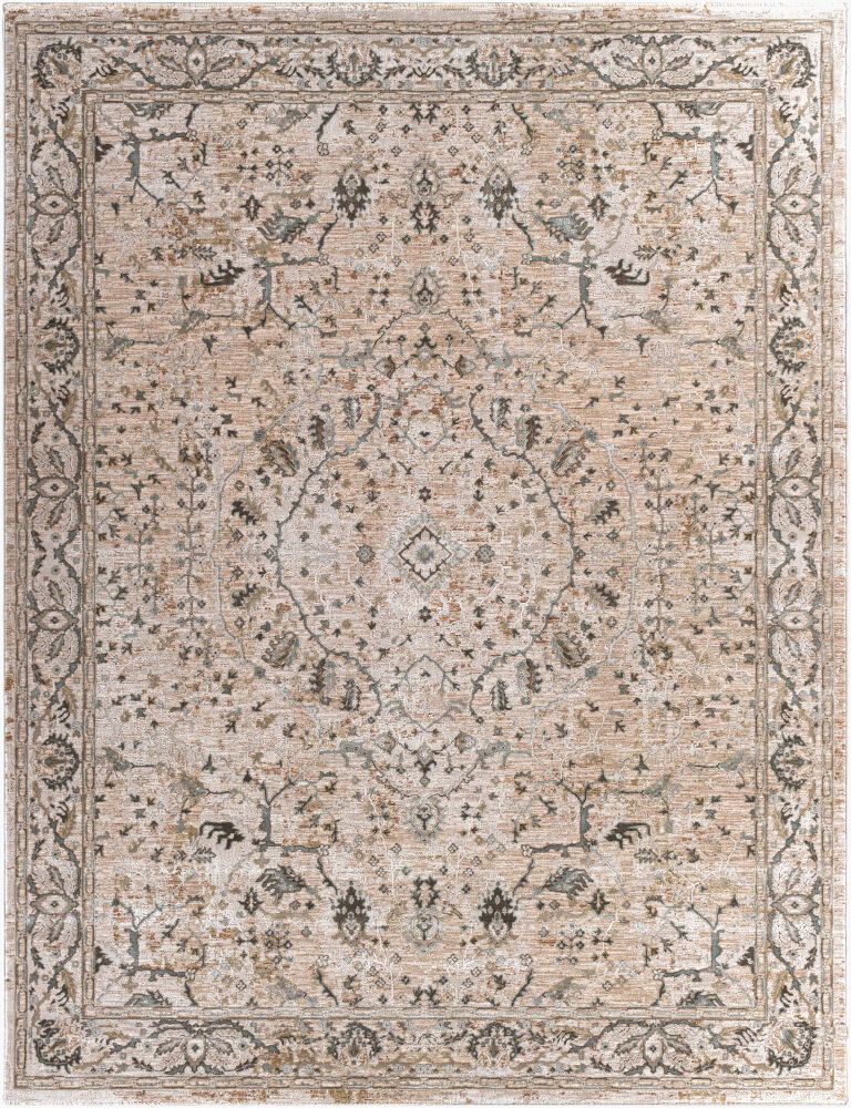 Brunswick Machine Woven Rug, by Surya, 12'1.67" length x 9'0.27" width