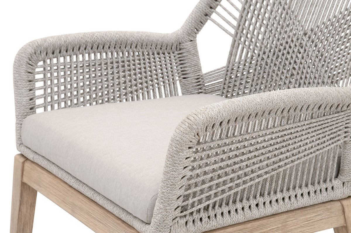 Loom Arm Chair, Set of 2, Dining Chair by Essentials for Living, 24" width x 33" height x 26" depth View 6