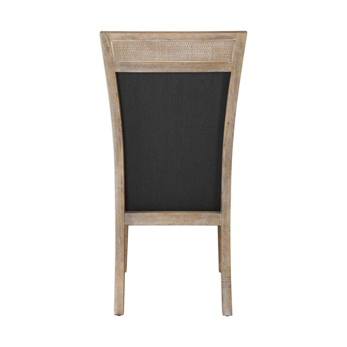 Encore Dark Gray Armless Chair, Accent Chair by Uttermost, 19.5" width x 41.25" height x 26.5" depth View 6
