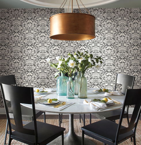 Fairy Tales Black Wallpaper