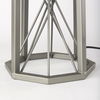 Raen (28.5'H) Gray Metal Octagonal Base with Beige Shade Table Lamp, by Mercana, 16" length x 16" width x 28.5" height thumbnail 9
