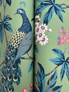 Peacock Estate Green Wallpaper thumbnail 3