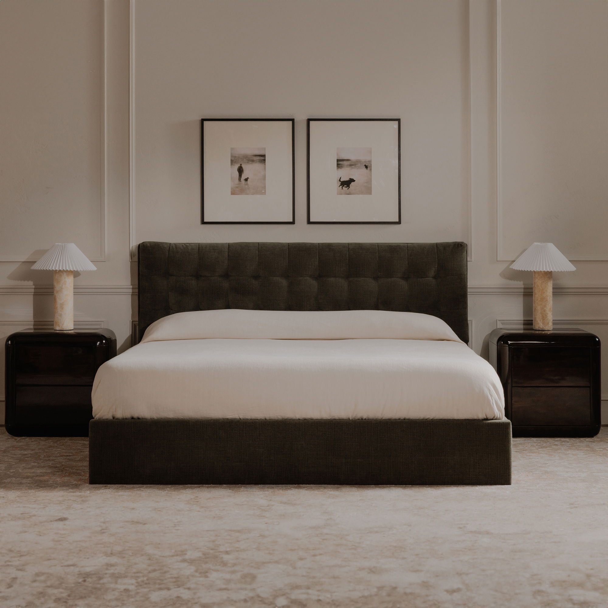 Strand 2 Framed Print, Painting by Moe's Home, 22" width x 25" height x 1.75" depth View 5