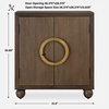 Mayenne 2 Door Oak Wood Cabinet, Cabinets & Chest by Uttermost, 31.5" width x 35.85" height x 15.75" depth thumbnail 3