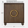 Mayenne 2 Door Oak Wood Cabinet, Furniture by Uttermost, 31.5" width x 35.85" height x 15.75" depth thumbnail 3