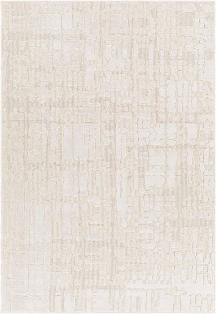Kingston Machine Woven Rug, by Surya, 7'2.61" length x 5'2.99" width