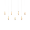 Parish 7 - Light Pendant, by Currey and Company, 57" width x 20.5" height x 5.25" depth thumbnail 1