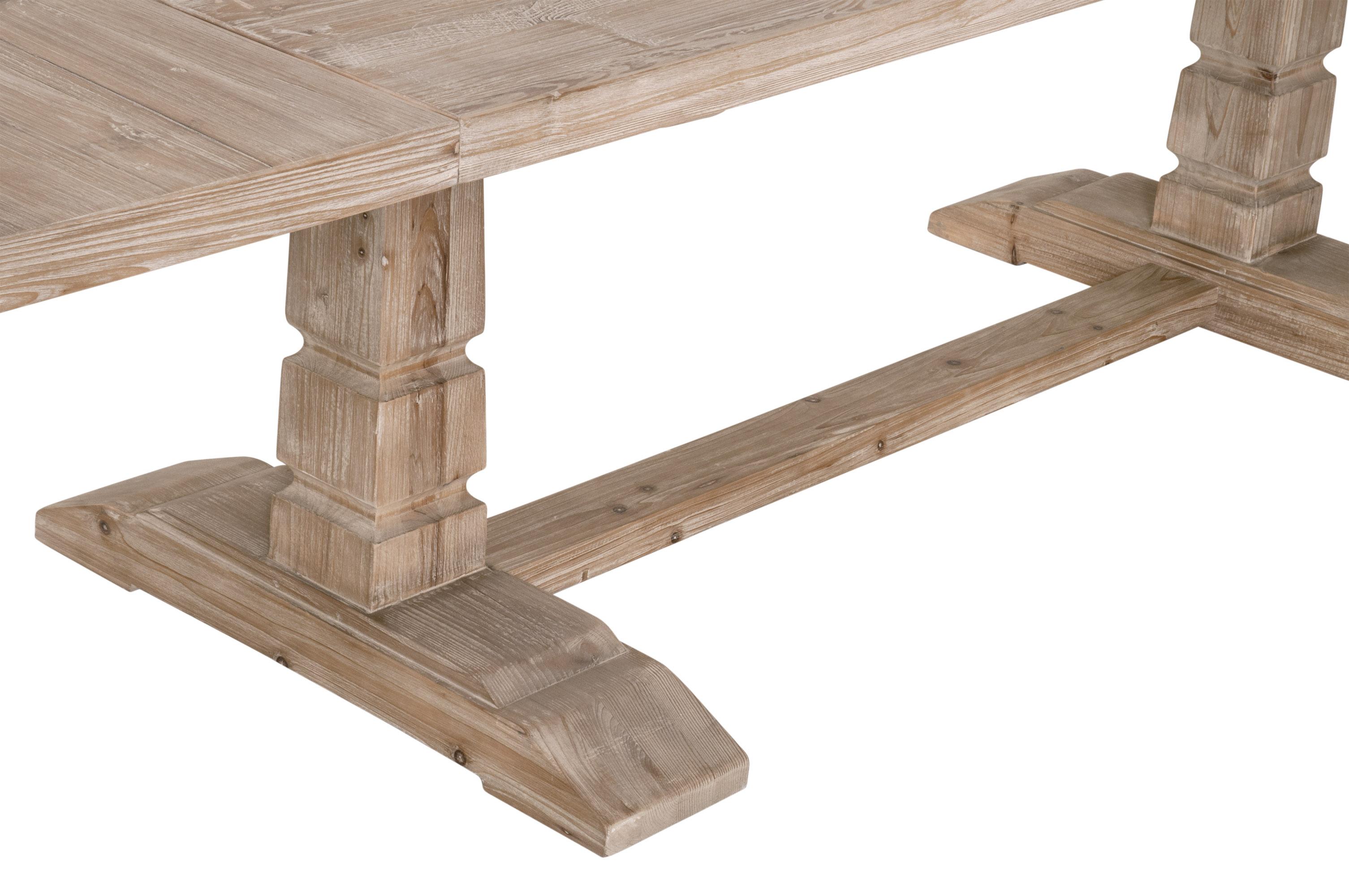 Hayes Extension Dining Table, by Essentials for Living, 86.5" width x 29.75" height x 39.5" depth View 7