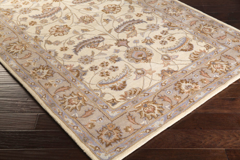 Caesar Handmade Rug, by Surya, 1'6" length x 1'6" width