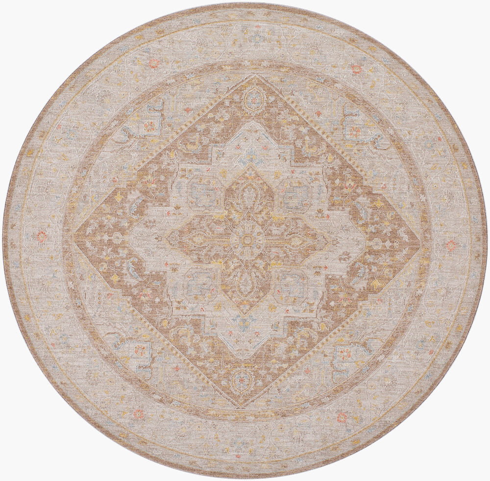 Avant Garde Machine Woven Rug, by Surya, 6'6.74" length x 6'6.74" width