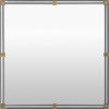 Casimir Accent Mirror, by Surya, 36" width x 36" height thumbnail