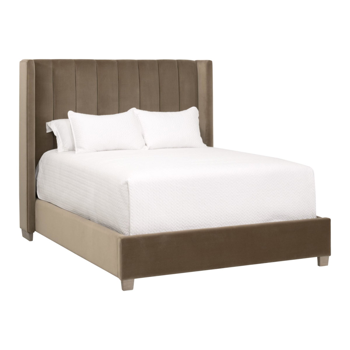 Chandler Standard King Bed, by Essentials for Living, 87.25" width x 61.75" height x 87" depth View 2
