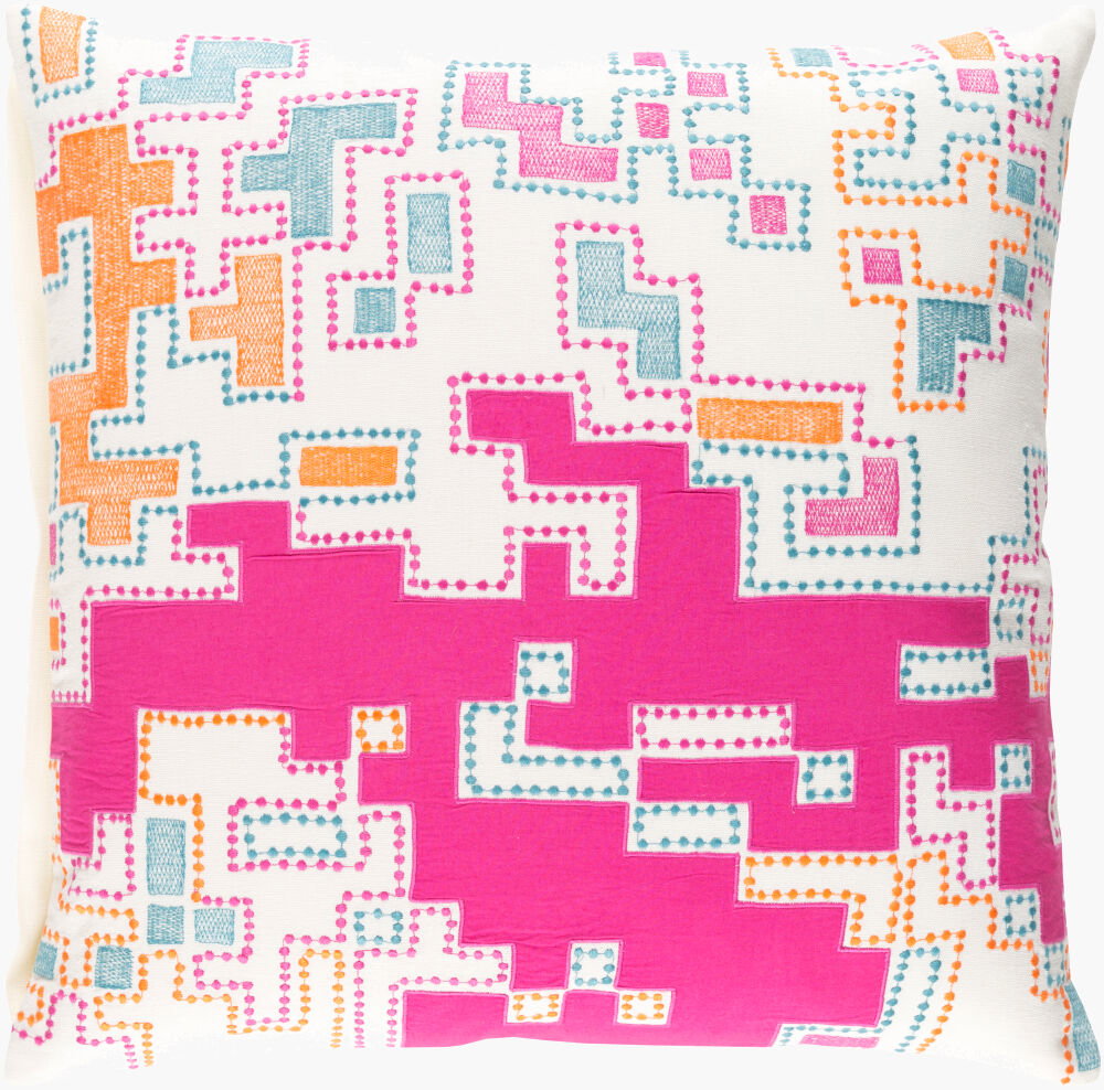 Macro Accent Pillow, Decorative Pillow by Surya, 18" length x 18" width