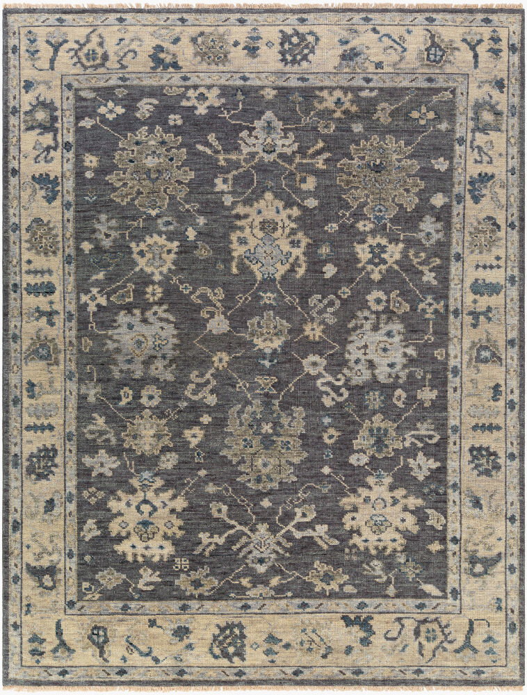 Biscayne Handmade Rug, by Surya, 3' length x 2' width