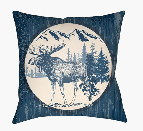 Lodge Cabin Floor Pillow