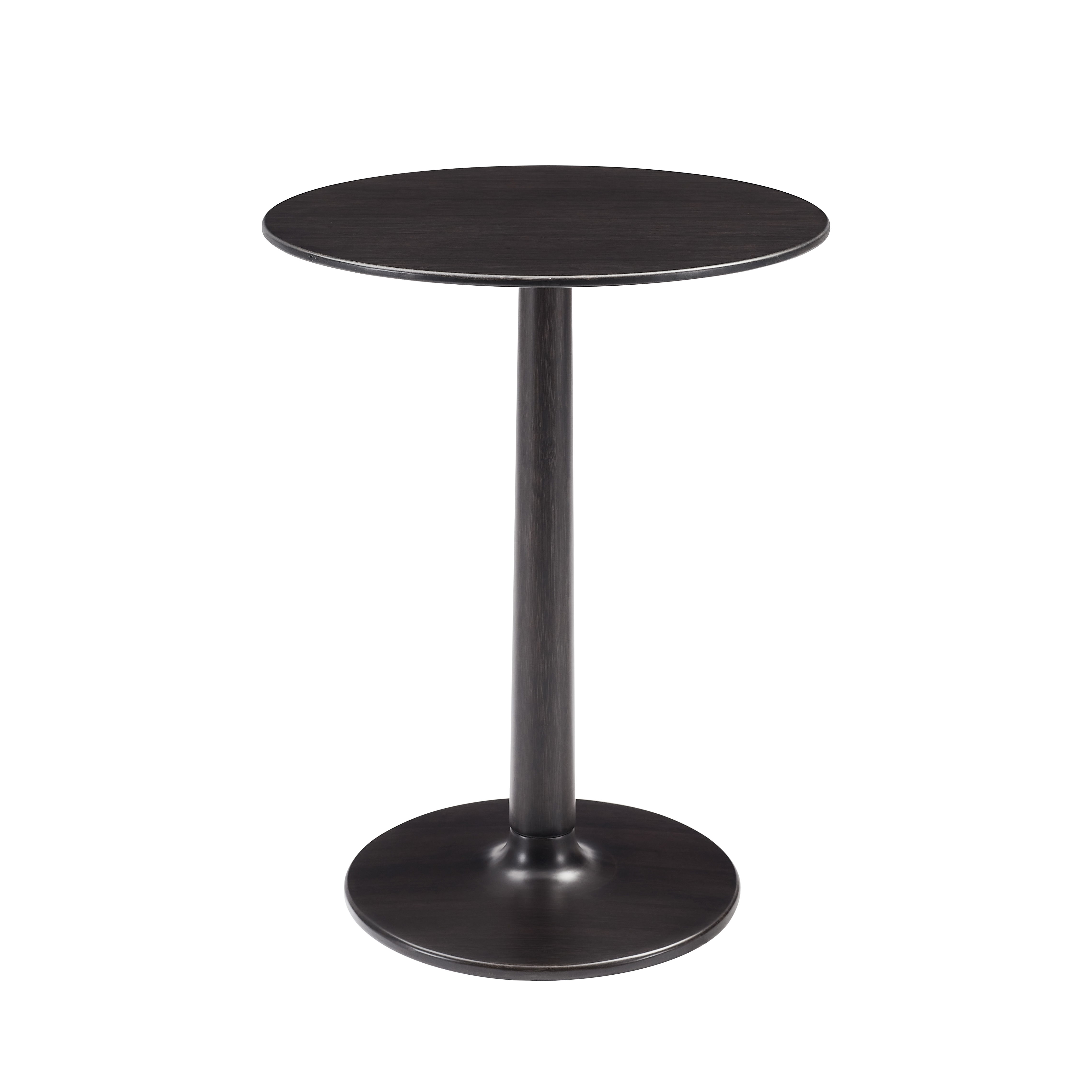 Sol Side Table, Caviar, Desk by Greenington, 16" length x 16" width x 20.7" height View 1
