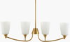 Yueva Chandelier, by Surya, 5" length x 33" width x 12" height thumbnail