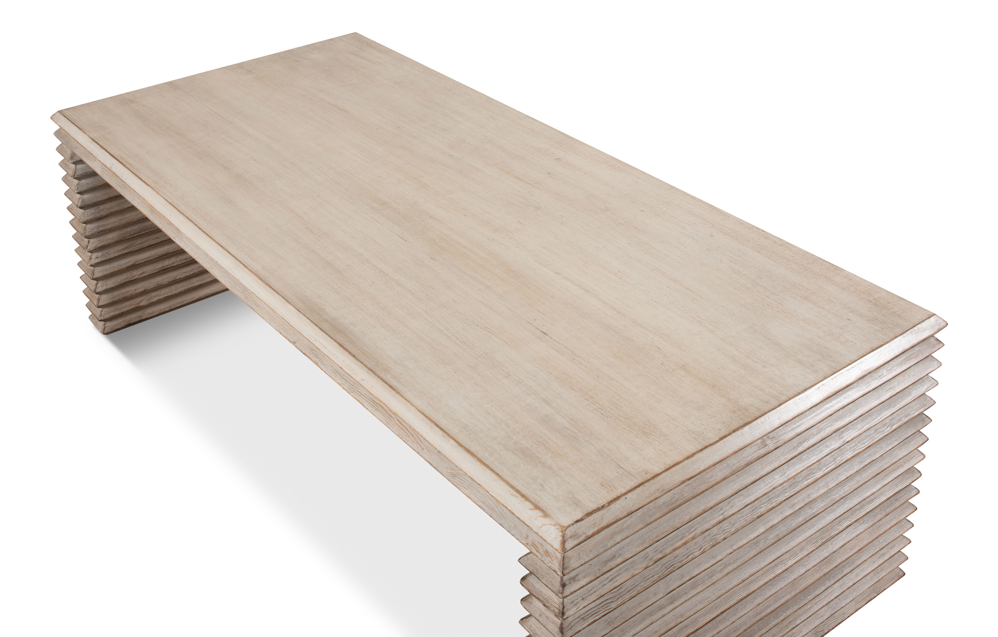 Stacked Cocktail Table, Stone Grey large image 