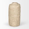 Rama Small Beige Paper Mache Floor Vase, by Mercana, 14" length x 14" width x 29" height thumbnail 4