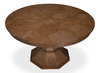 Giselle Jupe Table  Medium  Light Mink, by Sarreid, 4'7" length x 4'7" width x 2'6" height thumbnail 12
