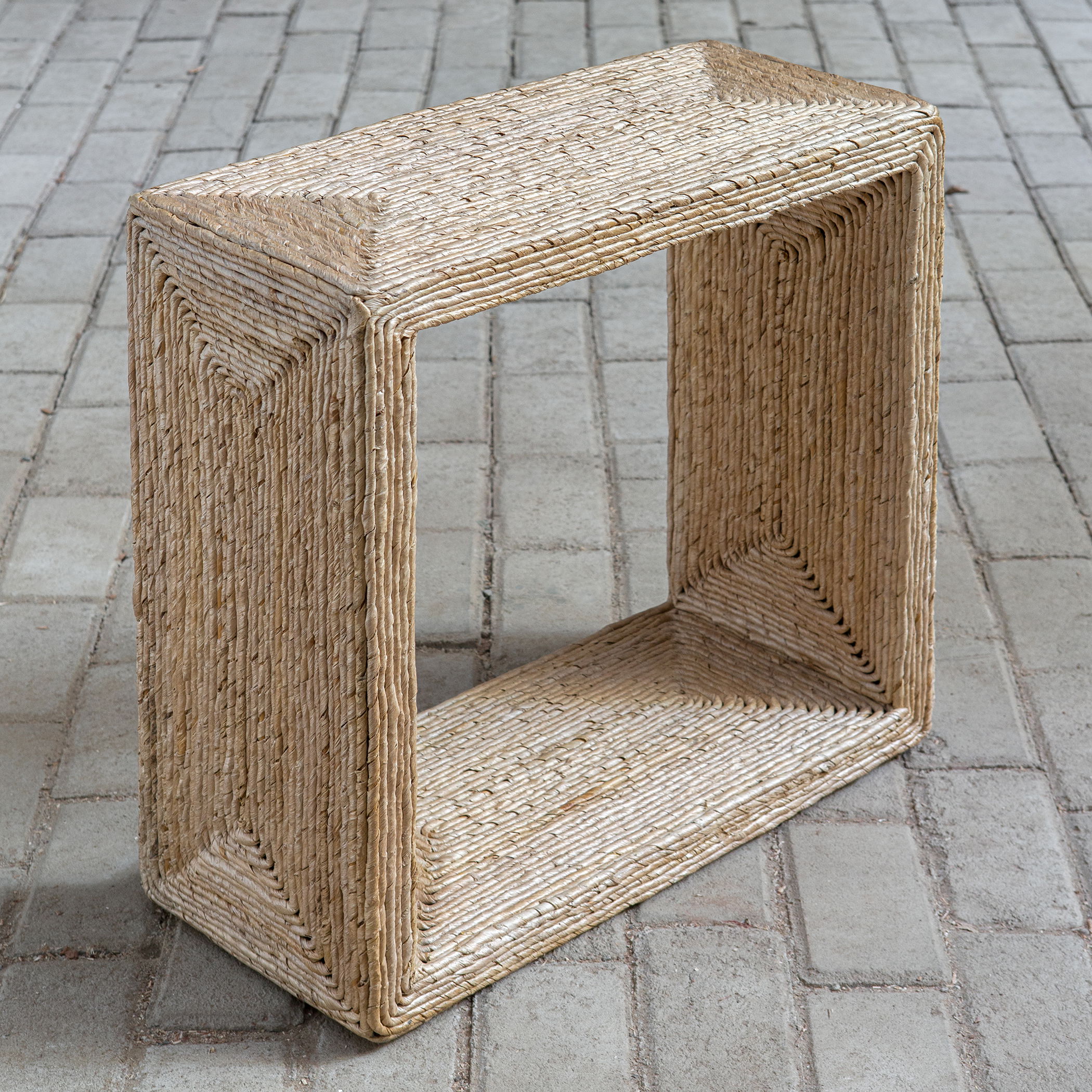 Rora Woven Accent Table large image 