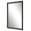 Serna Black Vanity Mirror, by Uttermost, 1'8.5" width x 2'6" height x 2" depth thumbnail 5