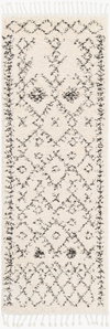 Berber Shag Machine Woven Rug, by Surya, 7'2.61" length x 2'7.5" width thumbnail