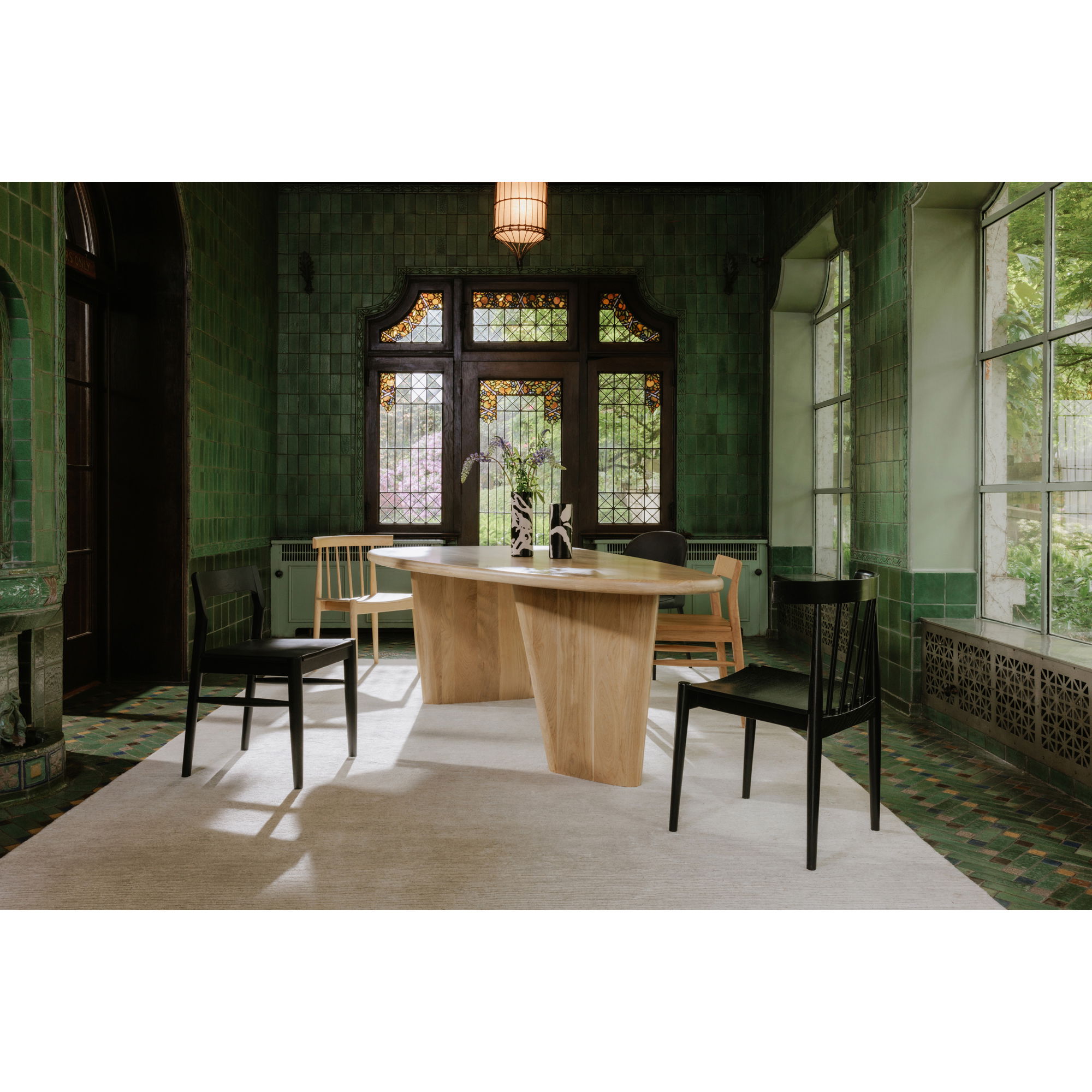 Owing Dining Chair Black - Set Of Two large image 