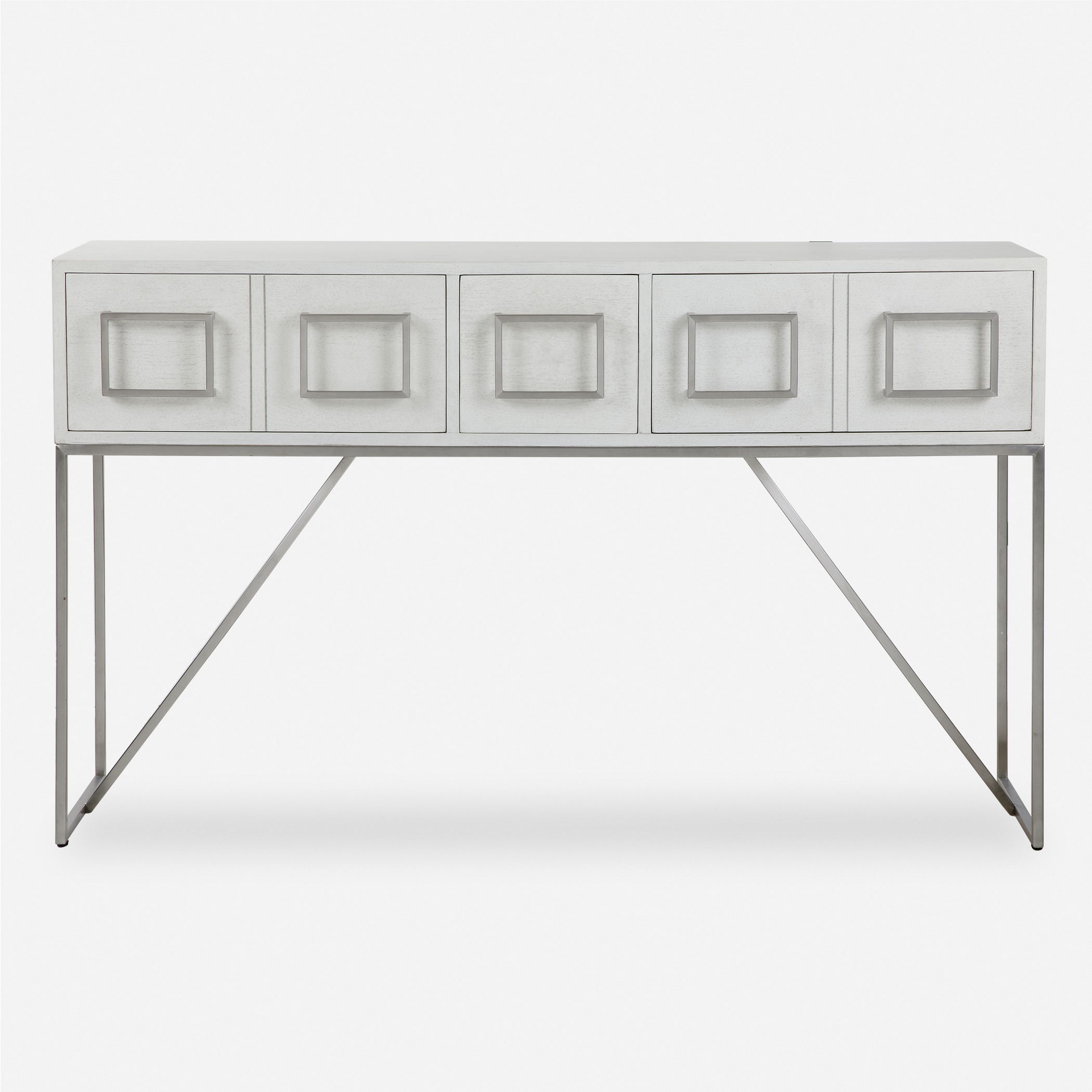 Abaya White Console Table large image 