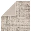 Coltrane Handmade Solid Gray/ Ivory Area Rug (5'X8') thumbnail 5