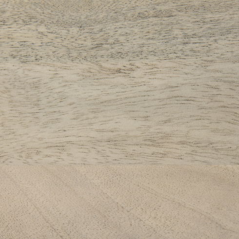 Givens 31.8"H Seat Height Natural Wood with Black Metal Frame Bar Stool