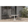 Tuli Outdoor Cafe Table White Terrazzo, Outdoor Table by Moe's Home, 3'3.4" width x 2'5.9" height x 3'3.4" depth thumbnail 7