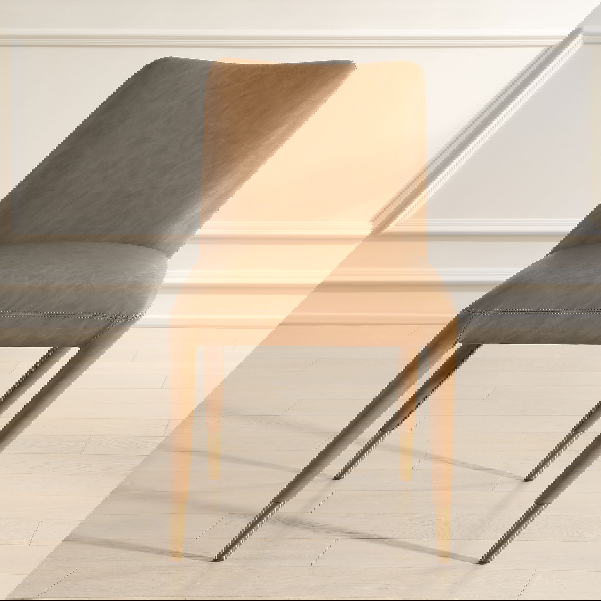 Conifer Dining Chair Camel Set/2, Furniture by Uttermost, 20" width x 33.25" height x 23.75" depth View 2