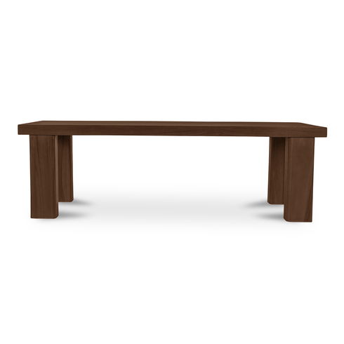 Marina Outdoor Bench Brown