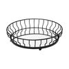 Helena 20L x 20W Black Metal Mirrored Bottom Round Serving Tray thumbnail 0