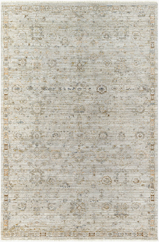 Margaret Machine Woven Rug, by Surya, 7'10.49" length x 5'2.99" width