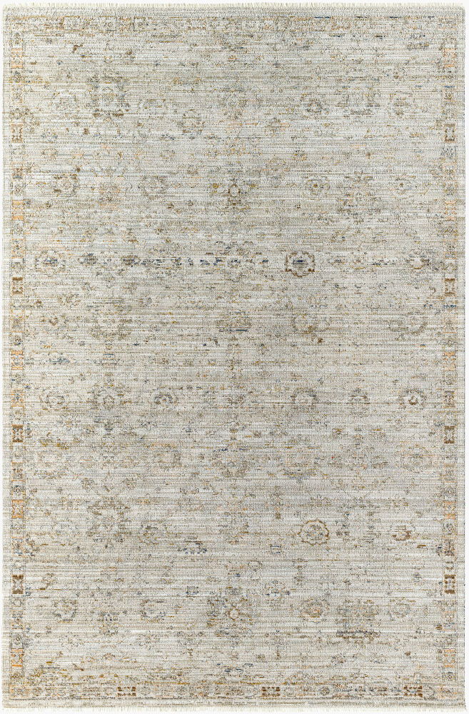 Ren Machine Woven Rug, by Surya, 7'10.49" length x 5'2.99" width