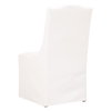 Colette Slipcover Dining Chair, Set of 2, by Essentials for Living, 23" width x 41" height x 27" depth thumbnail 4