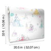 Disney Princess Pretty Elegant White Wallpaper, by York Wall, 33' length x 1'8.5" width x 0.02" depth thumbnail 7