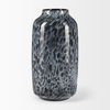Masai Medium Black Mottled Glass Vase thumbnail 3