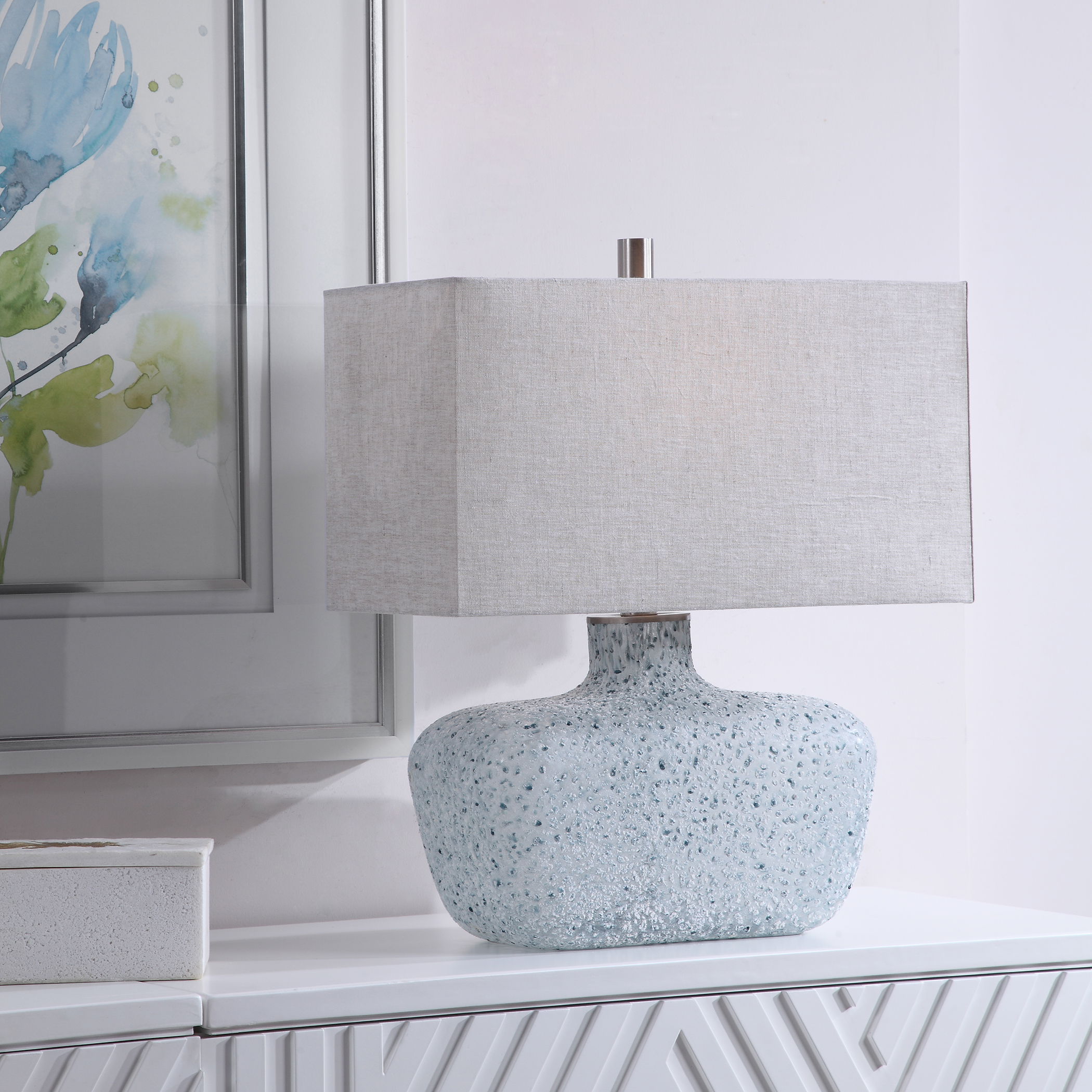 Matisse Textured Glass Table Lamp large image 