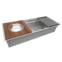 Online Designer Kitchen Ruvati 39" L x 19" W Undermount Kitchen Sink