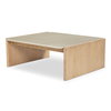 Lane Coffee Table Natural, by Moe's Home, 41" width x 16" height x 39" depth thumbnail 3