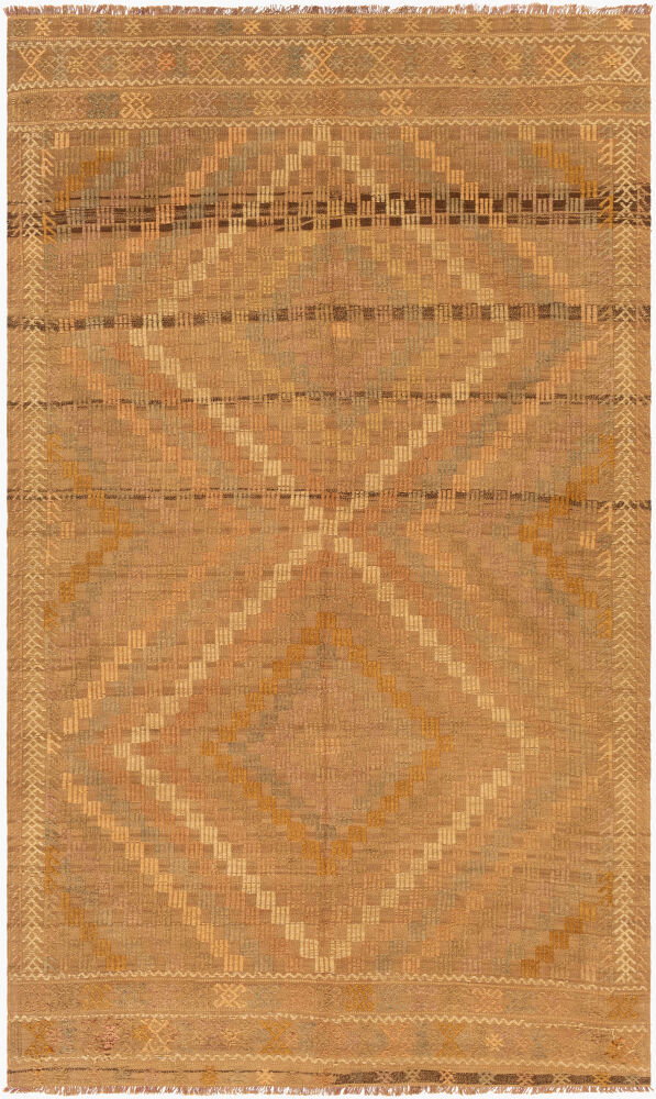 Antique One of a Kind Handmade Rug, by Surya, 8'8" length x 5'3" width