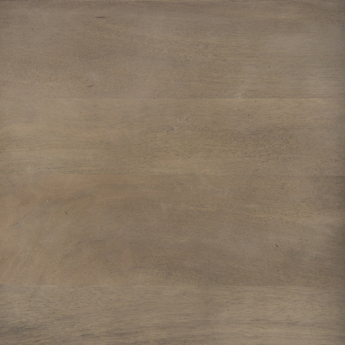 Trey III 20' x 26' Square Medium Brown Wooden Three-Tiered Black Iron Frame End/Side Table, Side & End Table by Mercana, 20" length x 20" width x 26" height View 5