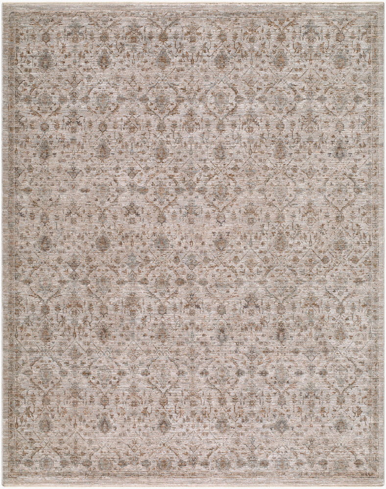 Demre Machine Woven Rug, by Surya, 1'3.75" length x 1'3.75" width