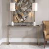 Cardew Modern Console Table, by Uttermost, 54" width x 32" height x 16" depth thumbnail 2