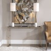 Cardew Modern Console Table, by Uttermost, 54" width x 32" height x 16" depth thumbnail 2